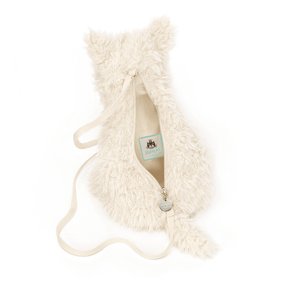 Sac Peluche Chien sur fond blanc 