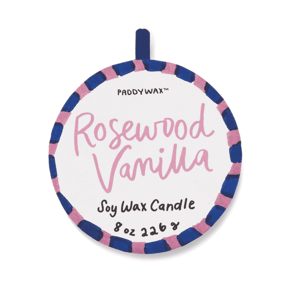 Bougie Coeur Bois de Rose & Vanille - Paddywax