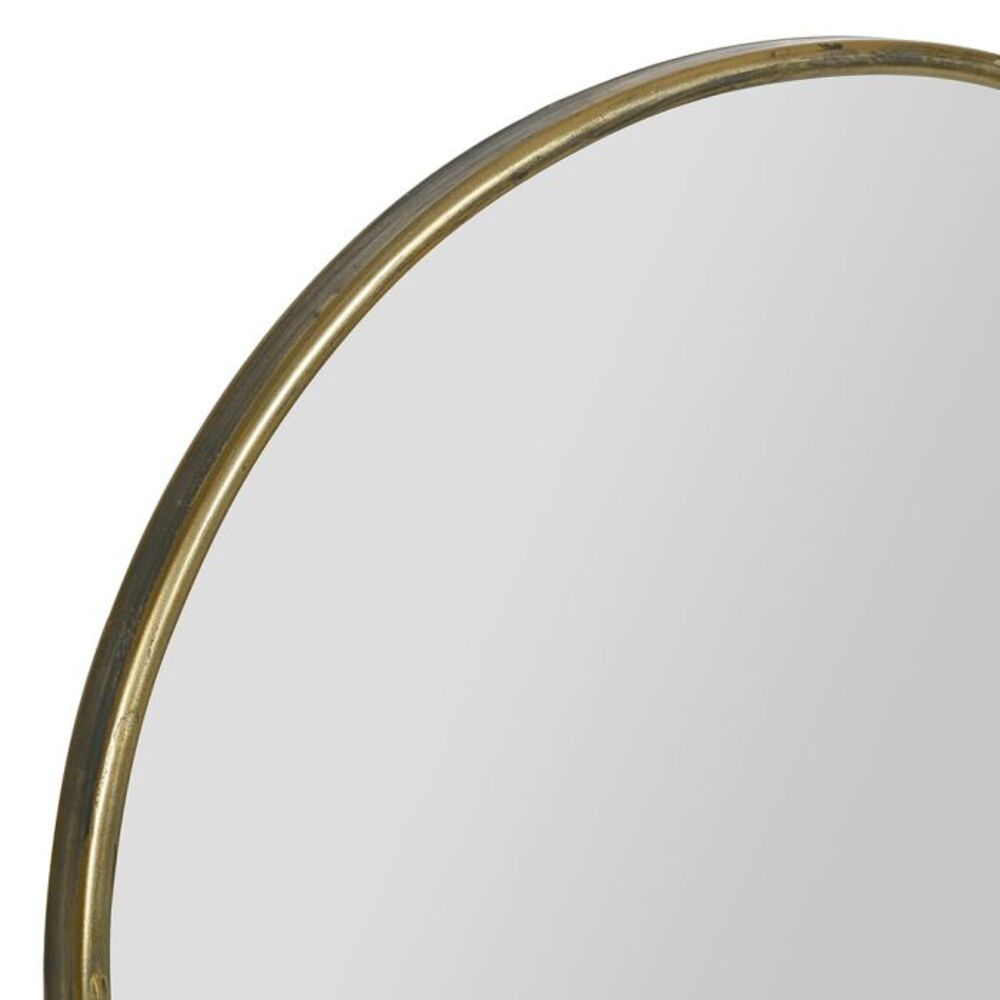 miroir azidu couleur mordore sur fond blanc