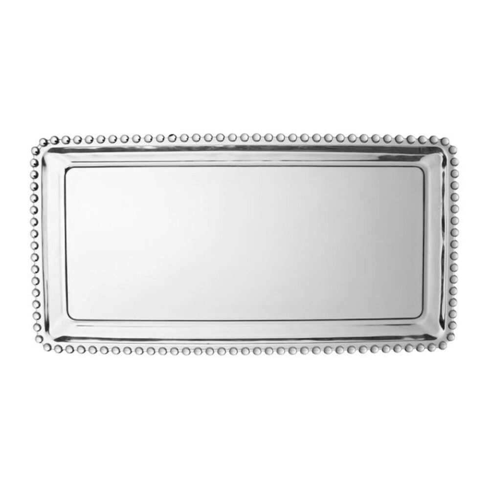 Plat Rectangle Perloa sur fond blanc 