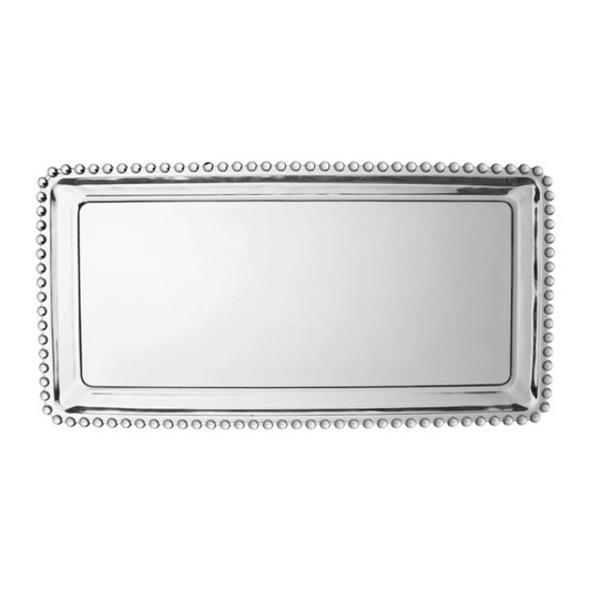 Plat Rectangle Perloa sur fond blanc 